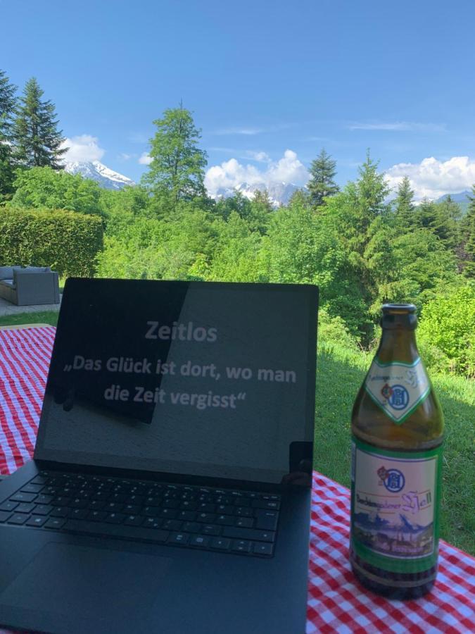 Fewo Zeitlos Mit Bergblick ベルヒテスガーデン エクステリア 写真