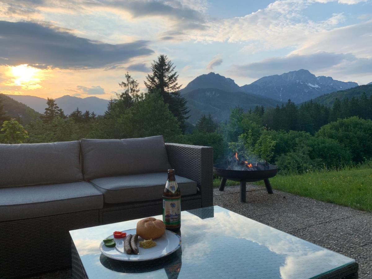 Fewo Zeitlos Mit Bergblick ベルヒテスガーデン エクステリア 写真