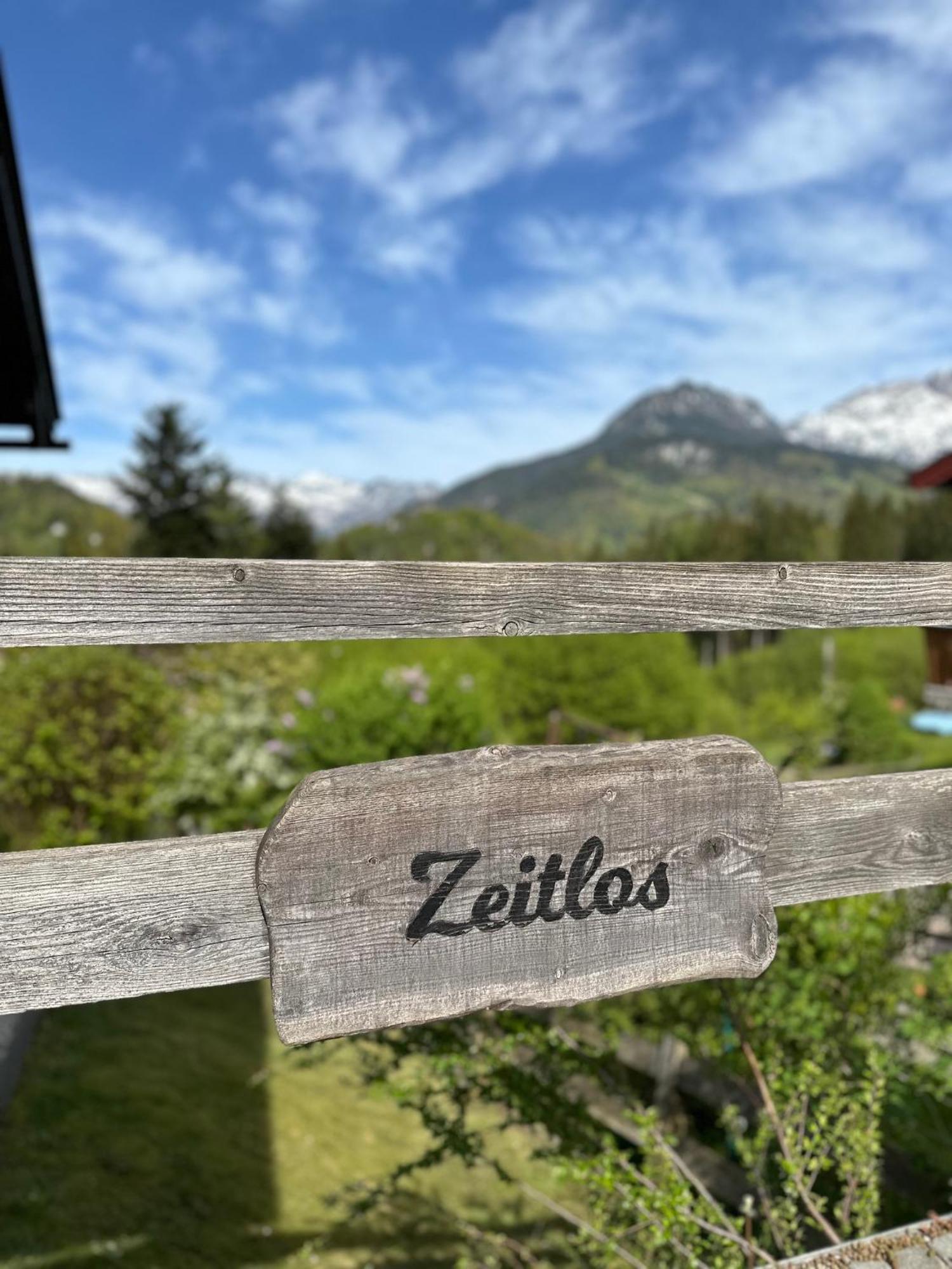 Fewo Zeitlos Mit Bergblick ベルヒテスガーデン エクステリア 写真
